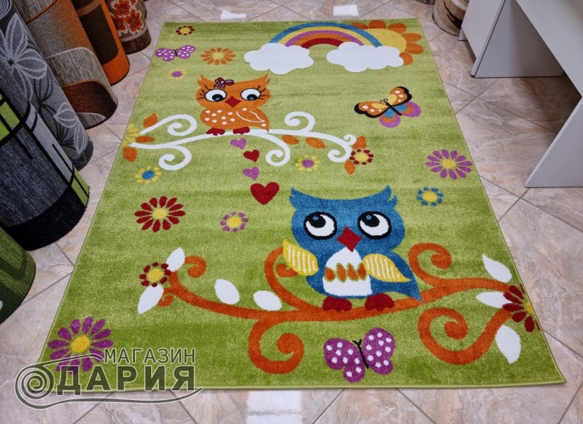 Тъкан килим MAGNOLIA 137 green